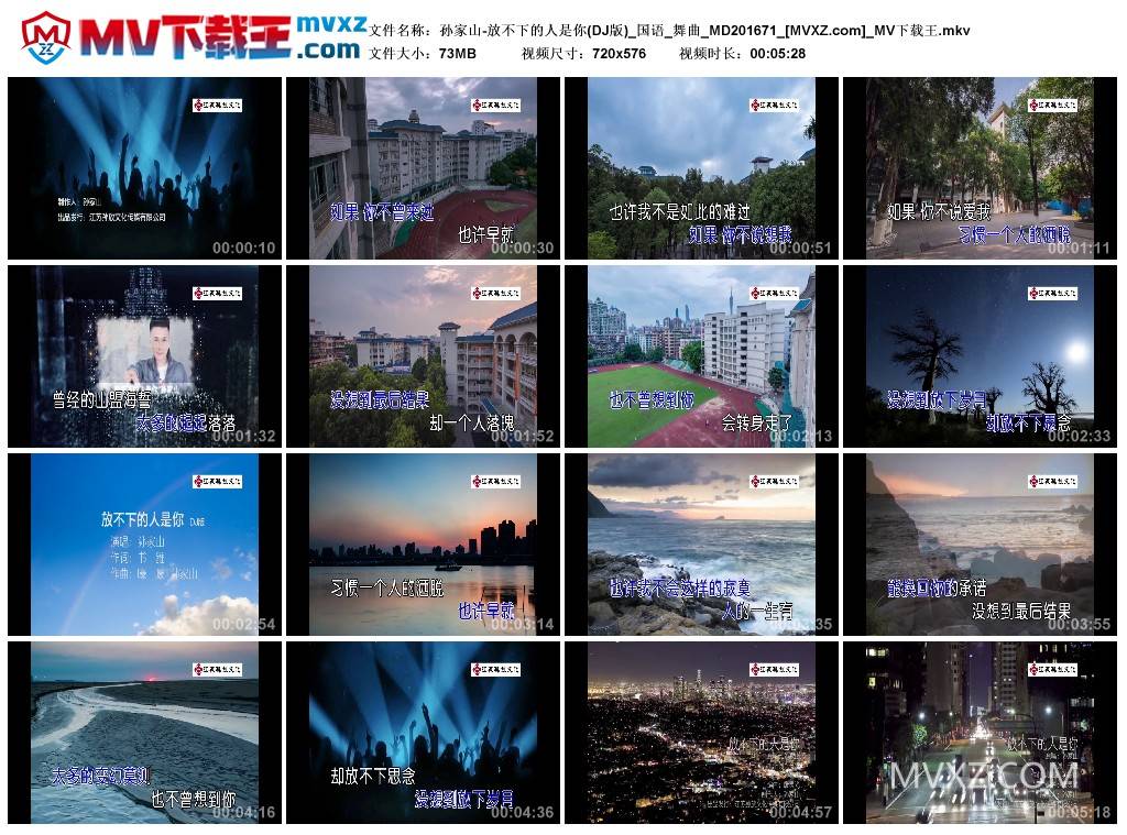 孙家山-放不下的人是你(DJ版)_国语_舞曲_MD201671